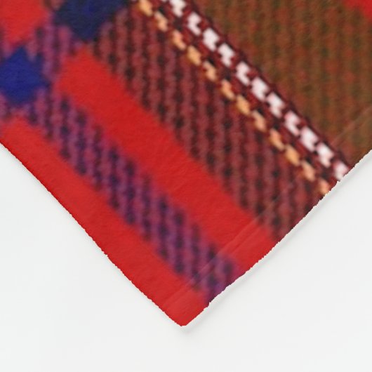 kersttaartbeugel fleece deken (Hoek)