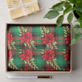 kersttaarten en bladeren tissuepapier (Geschenk)