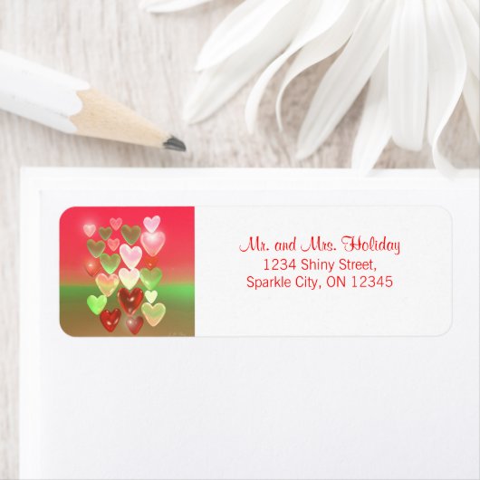 kersttaarten etiket (Insitu)