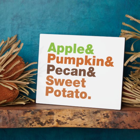 Kersttaarten ~ Festieve Kerstmis Thanksgiving Chri Fotoplaat (Zijkant)