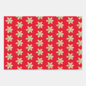 kersttaarten inpakpapier vel (Voorkant 2)