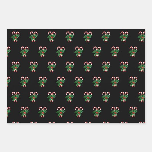 kersttaarten inpakpapier vel (Voorkant)