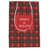 kersttaartenstaart, aangepaste tekst medium cadeauzakje (Voorkant)