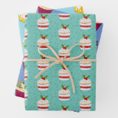 kersttaartgebak inpakpapier vel (In situ)