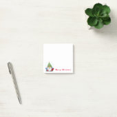 kersttaartje met cadeautjes post-it® notes (Kantoor)