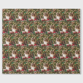 kersttablet cadeaupapier (Vlak)