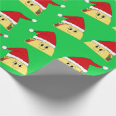 kersttaco-pakpapier cadeaupapier (Hoek)
