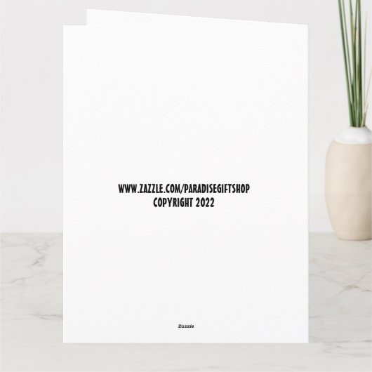 KERSTTACO'S KERSTKAARTEN FUNNY KAART (Achterkant)