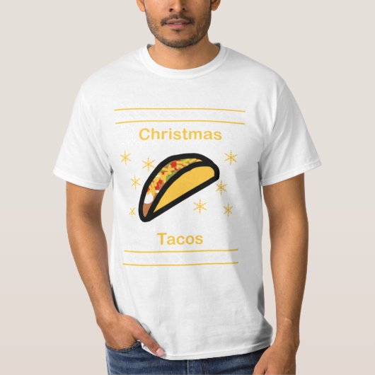 kersttacos t-shirt (Voorkant)