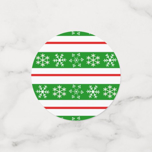 Kersttafel Confetti (Kleine voorkant)