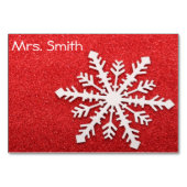 Kersttafel-Kaart Kaart (Voorkant)