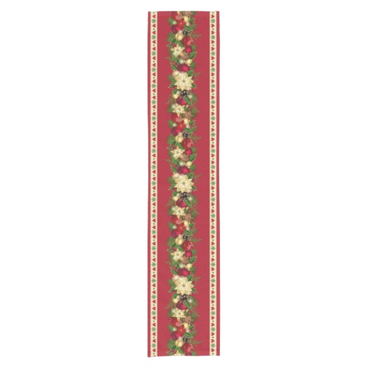 Kersttafel loper 72" x 14" (Voorkant)