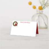 Kersttafel Plaats Kaarten Plaatskaartje (Voorkant)