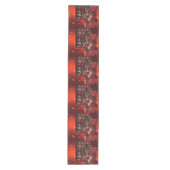 Kersttafel Runner met Chocolade Snoepjes Medium Tafelloper (Voorkant)