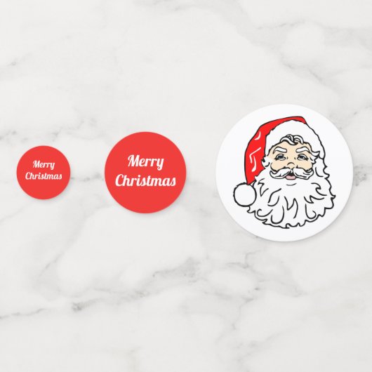 Kersttafelconfetti Confetti (Achterkanten)