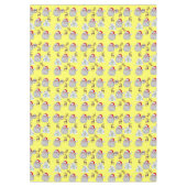 Kersttafelkleden, Elf, Kerstman, rendiertje Tafelkleed (Voorkant)