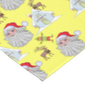 Kersttafelkleden, Elf, Kerstman, rendiertje Tafelkleed (Gekanteld)