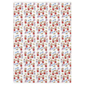 Kersttafelkleden, kerstspeelgoed tafelkleed (Voorkant)