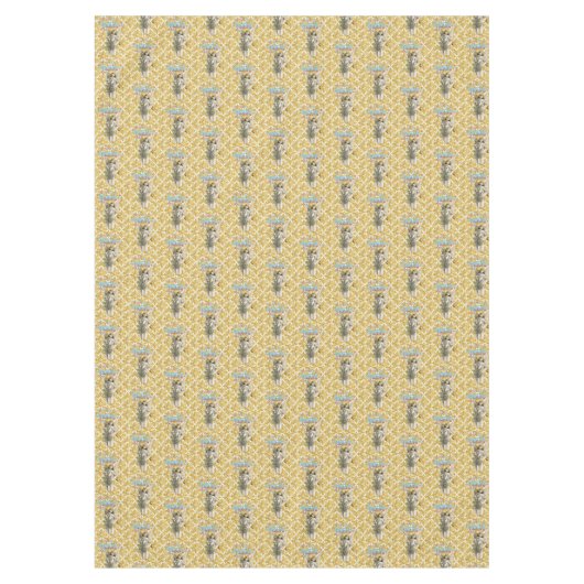 Kersttafelkleden, Merry Prettige feestdagen Angels Tafelkleed (Voorkant)