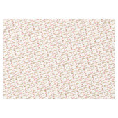 kersttafelkleden, prettige kerstgouden bomen tafelkleed (Voorkant (Horizontaal))