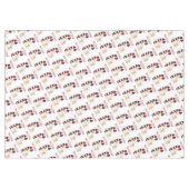 Kersttafelkleden, Snowman, Koffiesnoepgoed Tafelkleed (Voorkant (Horizontaal))