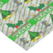 Kersttafelkleden, vrolijk kerstfeest, muizen tafelkleed (Gekanteld)