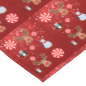 Kersttafelkleden, vrolijk kerstfeest, pinguïn tafelkleed (Gekanteld)