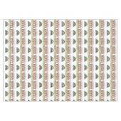 Kersttafelkleden, vrolijk kerstfeest, rendiertje tafelkleed (Voorkant (Horizontaal))