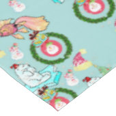 kersttafelkleed, Beer-kerstkerstkerstboom Tafelkleed (Gekanteld)