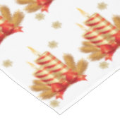 Kersttafelkleed, Kerstkaars Tafelkleed (Gekanteld)