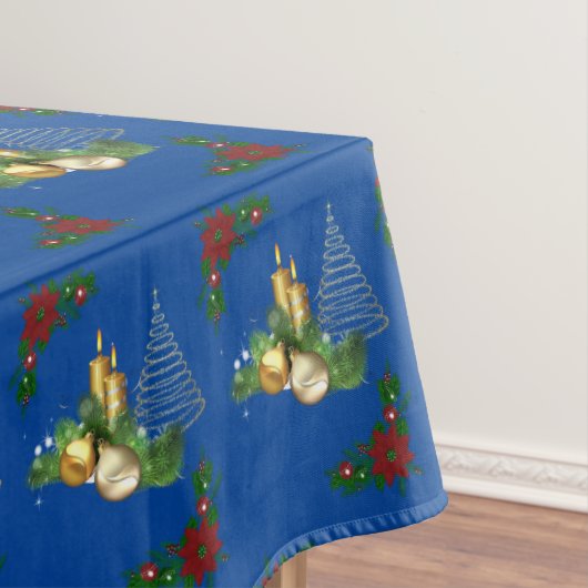 Kersttafelkleed, Kerstkaars Tafelkleed (Voorbeeld)