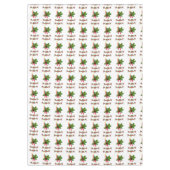 Kersttafelkleed, Kerstkaars Tafelkleed (Voorkant)
