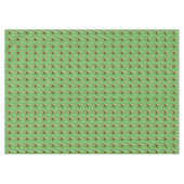 Kersttafelkleed, kerstkaarsje tafelkleed (Voorkant (Horizontaal))