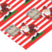 Kersttafelkleed, Prettig Kerstfeest, Kerstman Tafelkleed (Gekanteld)