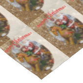 Kersttafelkleed, Prettig Kerstmis Tafelkleed (Gekanteld)