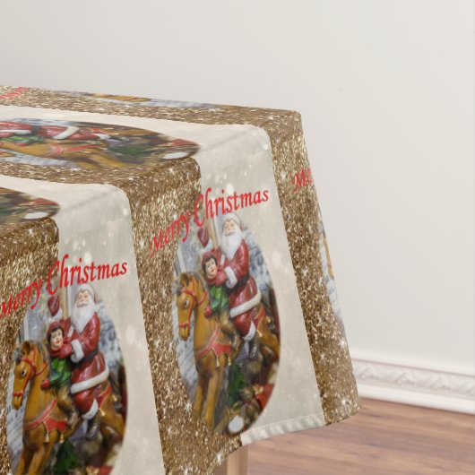 Kersttafelkleed, Prettig Kerstmis Tafelkleed (Voorbeeld)