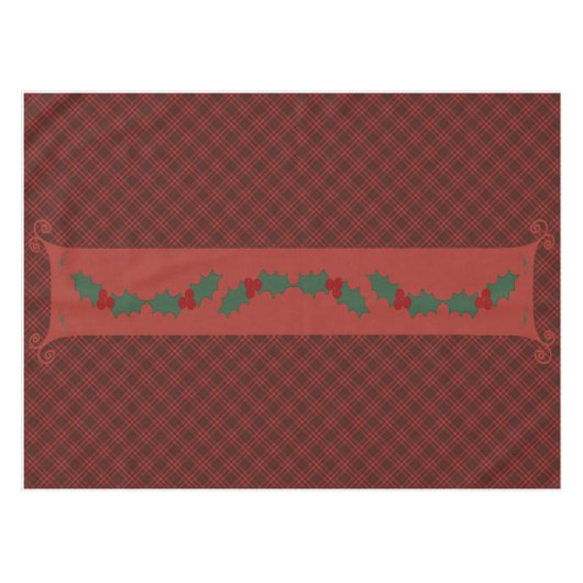 Kersttafelkleed Red Pset 60 x 104 inch Tafelkleed (Voorkant (Horizontaal))