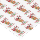 Kersttafelkleed, Rendieren Tafelkleed (Gekanteld)