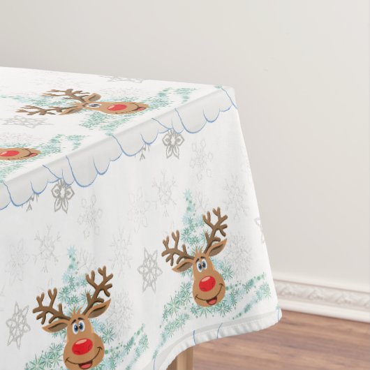 Kersttafelkleed, Rendieren Tafelkleed (Voorbeeld)