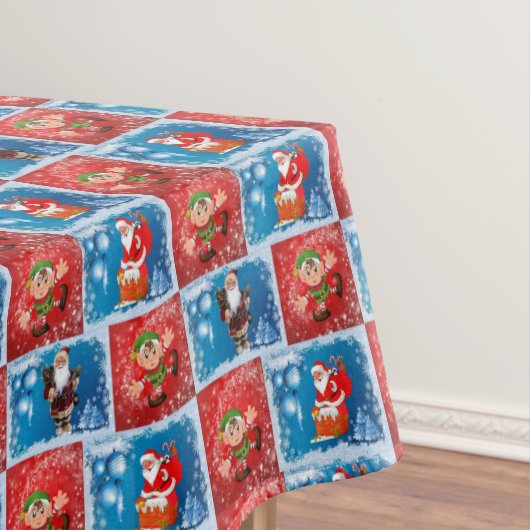 Kersttafelkleed, Sinterklaas Tafelkleed (Voorbeeld)