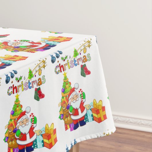 Kersttafelkleed, Sinterklaas Tafelkleed (Voorbeeld)