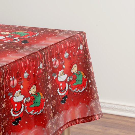 Kersttafelkleed, Sinterklaas Tafelkleed (Voorbeeld)