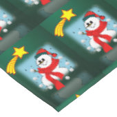 Kersttafelkleed, Sneeuwman Tafelkleed (Gekanteld)