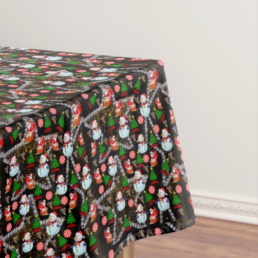 Kersttafelkleed, Sneeuwman Tafelkleed (Voorbeeld)