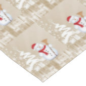 Kersttafelkleed, Sneeuwman Tafelkleed (Gekanteld)