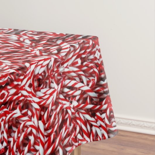 kersttafelkleed, snoepriet tafelkleed (Voorbeeld)