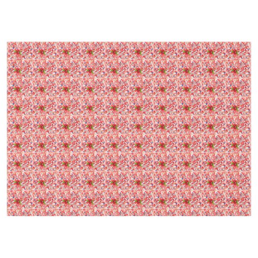 kersttafelkleed, snoepriet tafelkleed (Voorkant (Horizontaal))