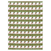 Kersttafelkleed, vrolijk kerstfeest, Afrikaanse El Tafelkleed (Voorkant)