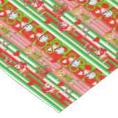 Kersttafelkleed, vrolijk kerstfeest, Elf Tafelkleed (Gekanteld)
