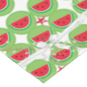 Kersttafellaken, anananassen Witte baard Tafelkleed (Gekanteld)